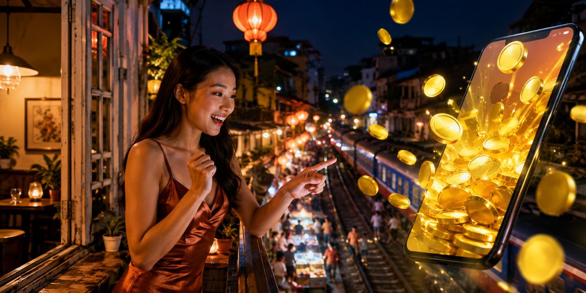 Người dùng Hà Nội trải nghiệm nền tảng giải trí trực tuyến trên di động