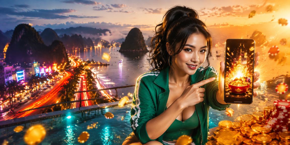 Giao diện nền tảng giải trí trực tuyến tại Việt Nam với nhiều danh mục đa dạng
